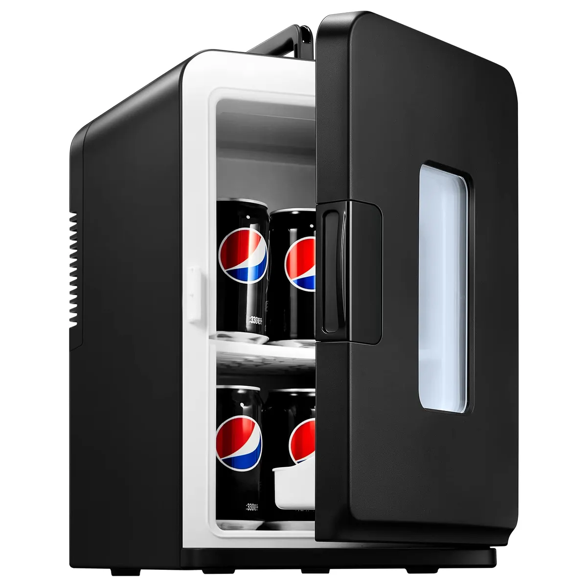 Northclan mini kühlschrank 15l schwarz – Produktbild 1 von 9