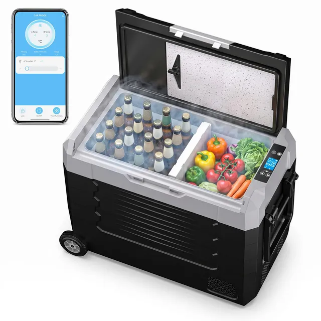 Dual-zone kompressor kühlbox für unterwegs – Produktbild 1 von 9