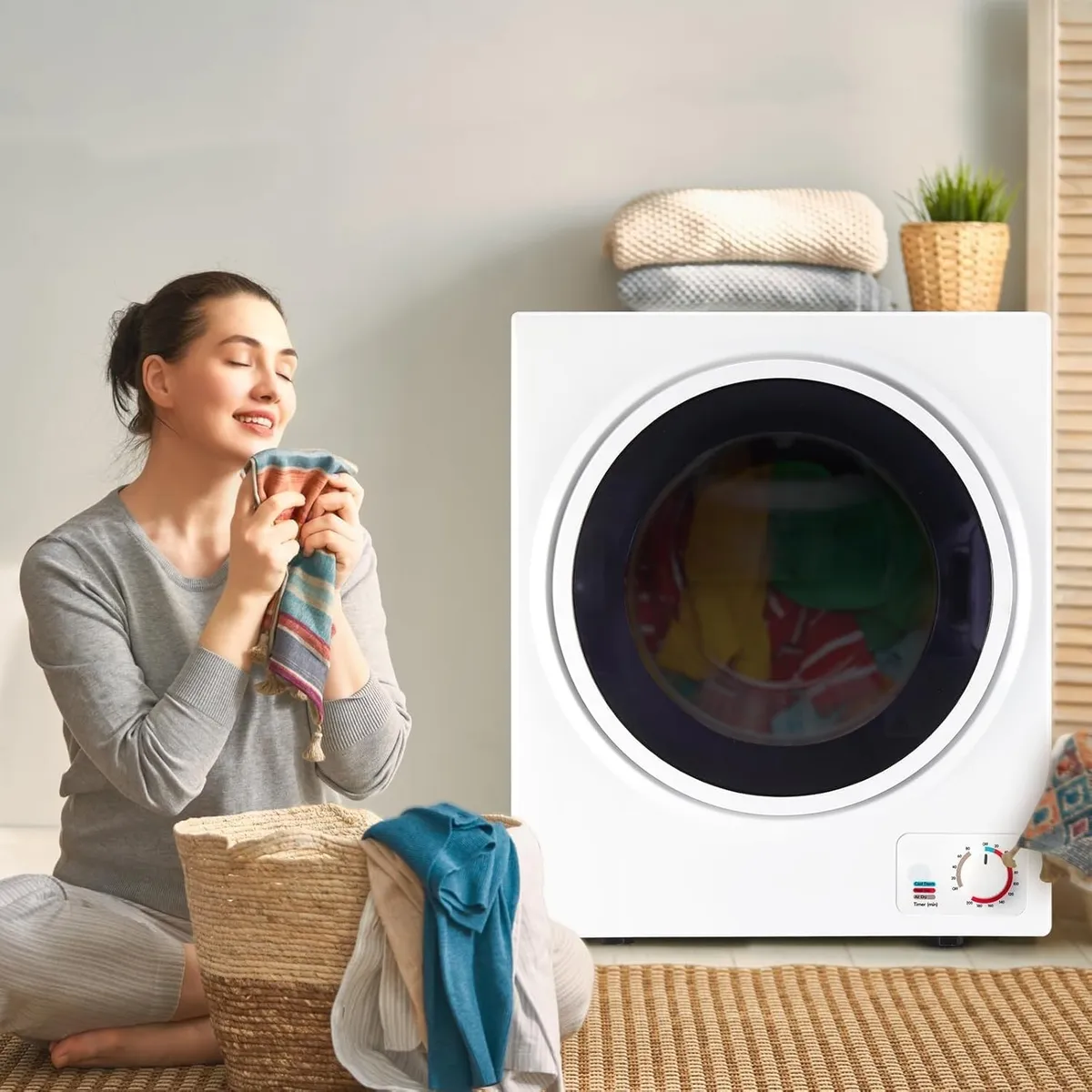 Elektrischer minitrockner mit 850 watt leistung – Produktbild 2 von 8