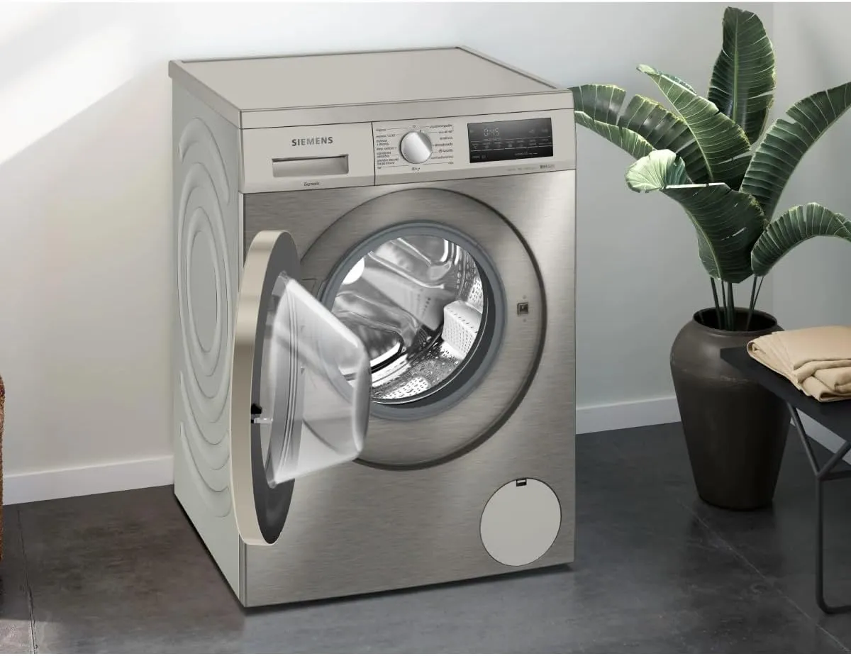 Siemens waschmaschine 9kg 1400 u/min edelstahl – Produktbild 4 von 7