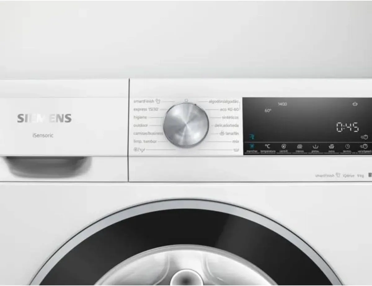 Siemens Waschmaschine WG44G2Z1EP 9 kg 1400 U/min Weiß – Produktbild 4 von 7