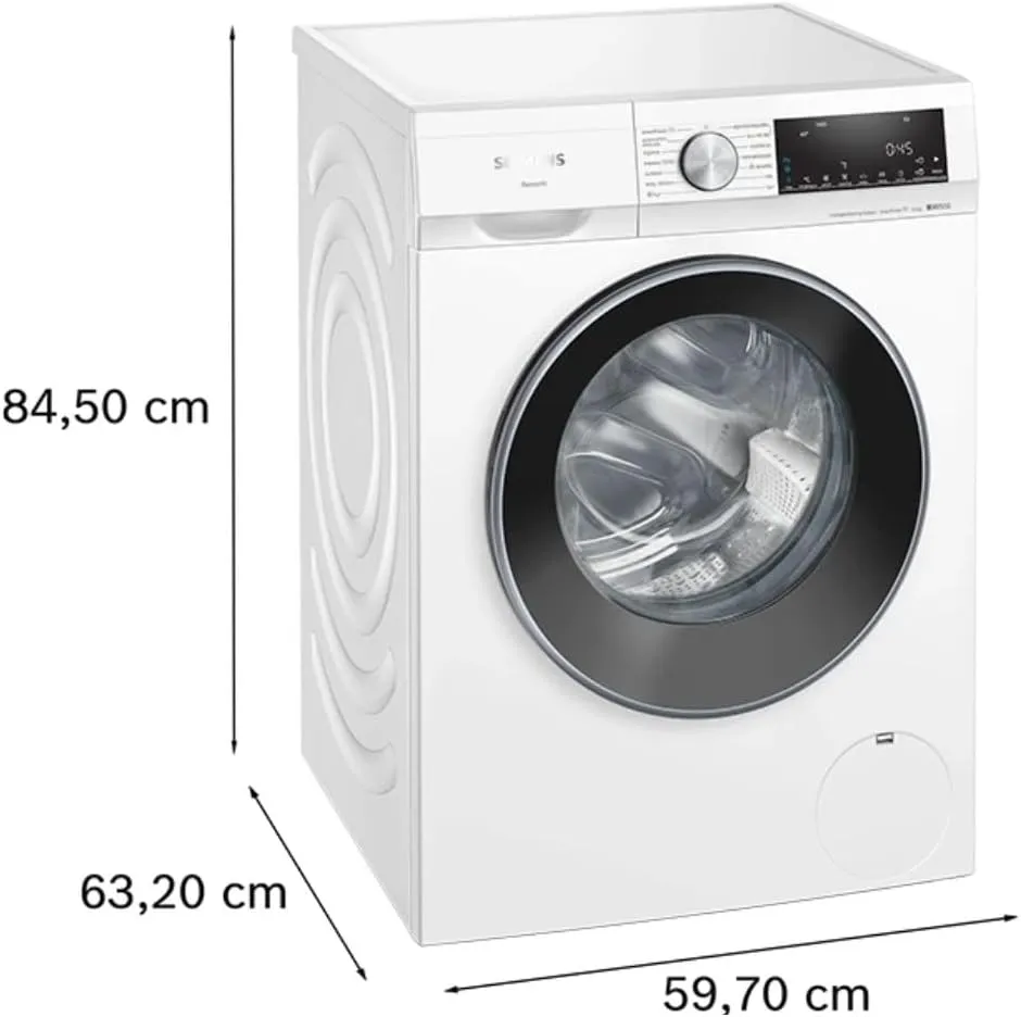 Waschmaschine Siemens WG54G2F0EP 10 kg 1400 U/min Weiß – Produktbild 4 von 4