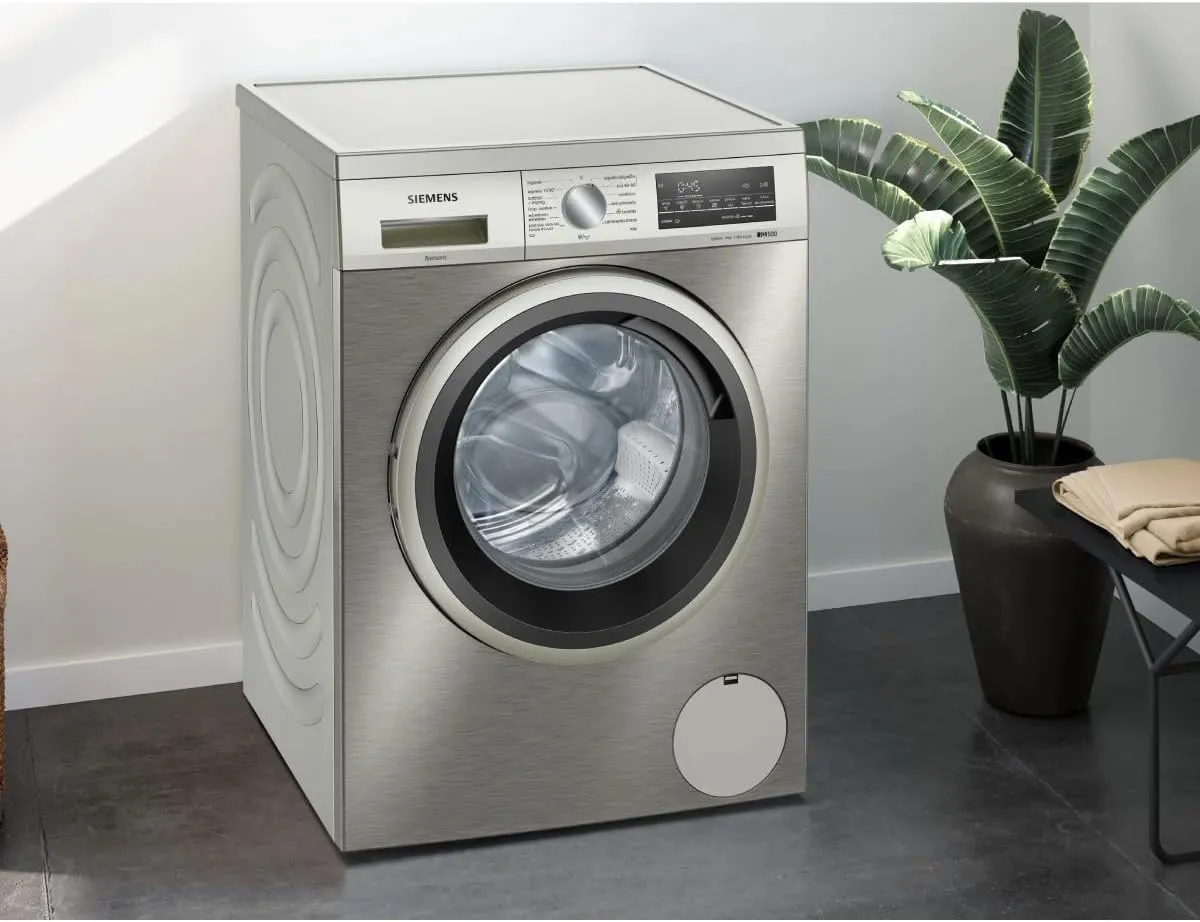 Siemens waschmaschine 9kg 1400 u/min edelstahl – Produktbild 5 von 7