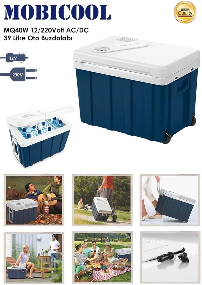 Mobicool elektrische kühlbox 39 liter blau – Produktbild 5 von 10