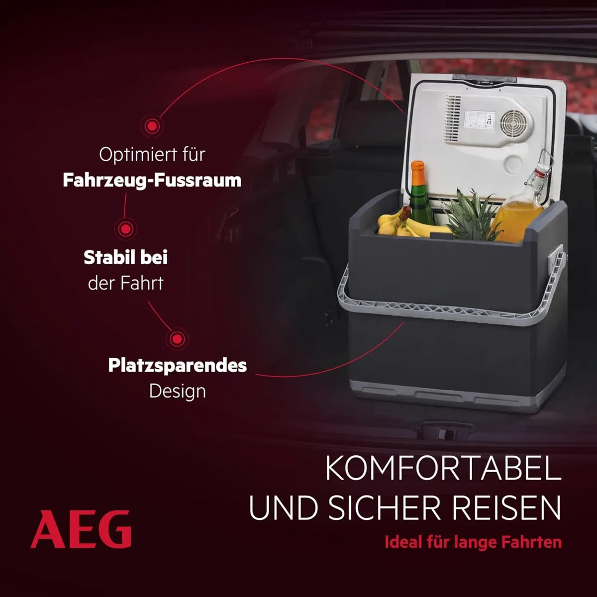 Kompakte kühlbox für reisen und camping – Produktbild 7 von 10