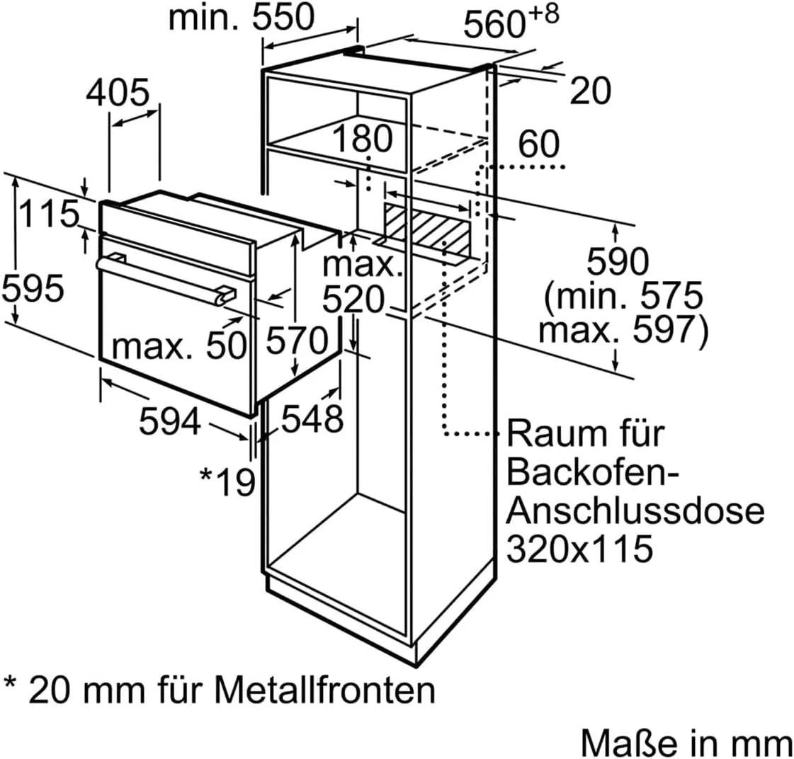 Bosch einbau-backofen mit 3d heißluft – Produktbild 7 von 7
