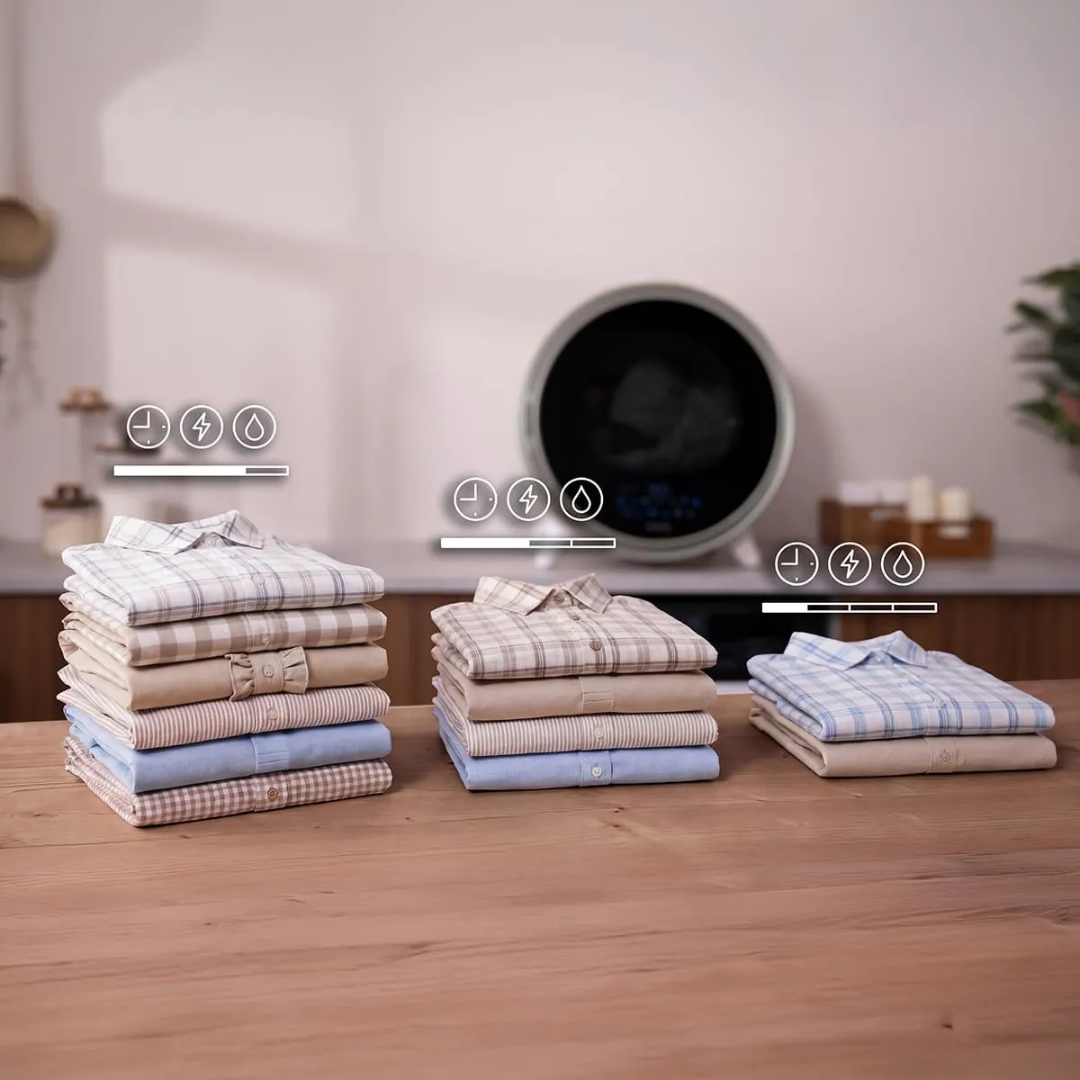 Effizienter 3kg Wäschetrockner für kleine Haushalte – Produktbild 8 von 16