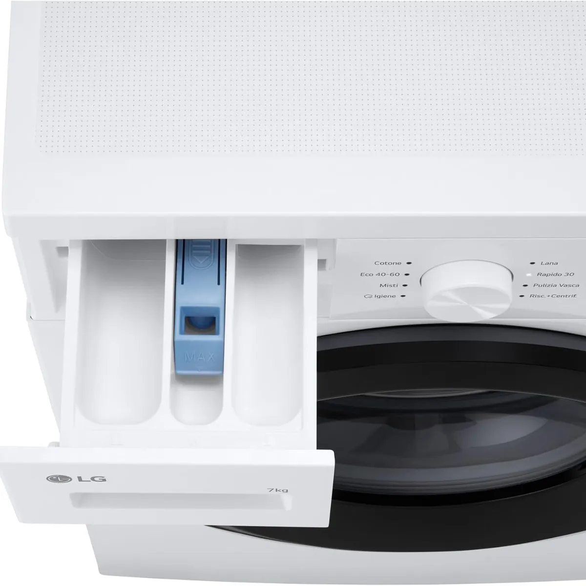 Lg waschmaschine 7kg mit dampfprogramm – Produktbild 9 von 9